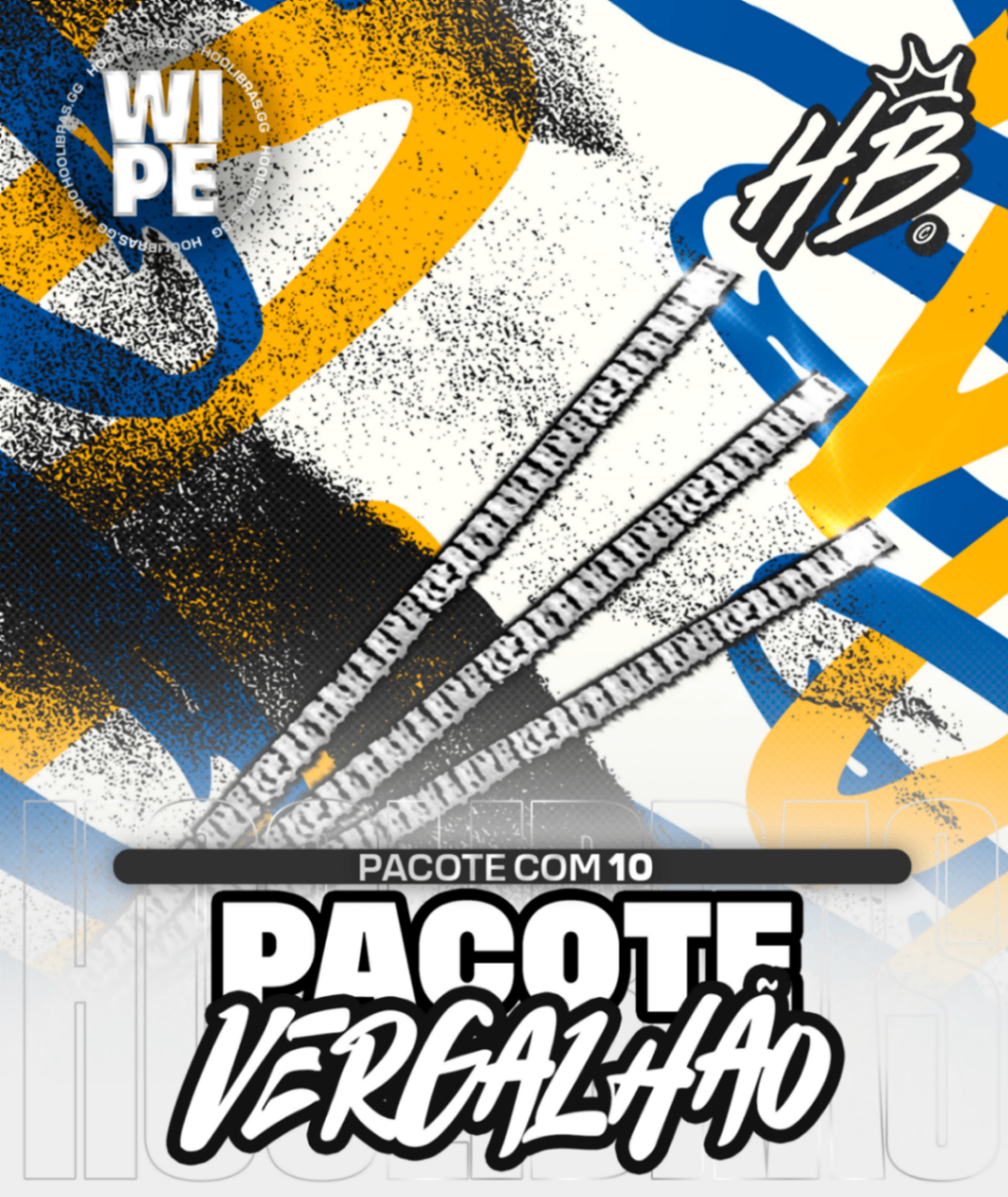 10x Vergalhão (Wipe)
