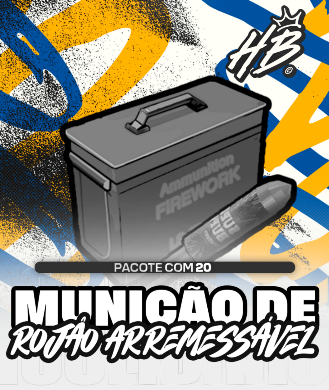 Munição de Rojão Arremessável