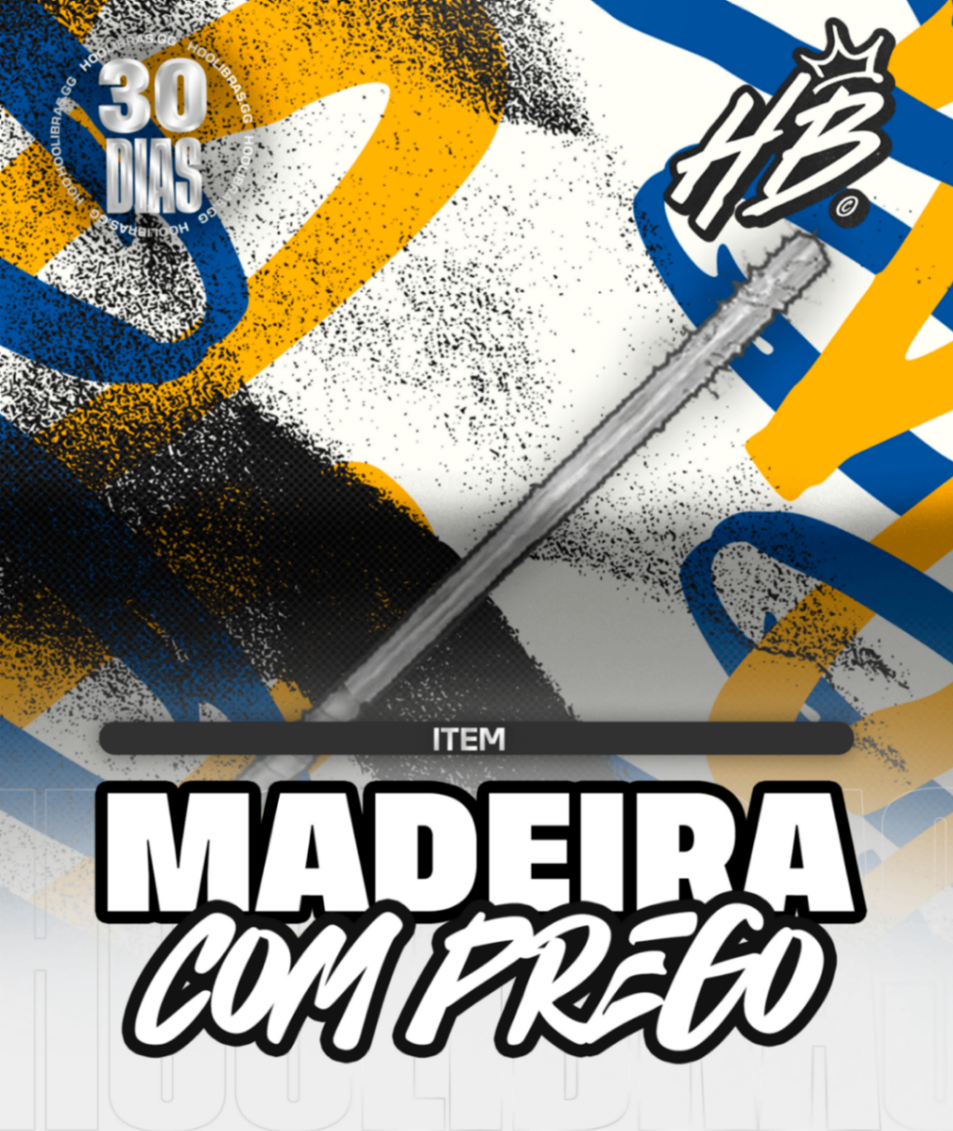 Madeira c/ Prego (30 dias)