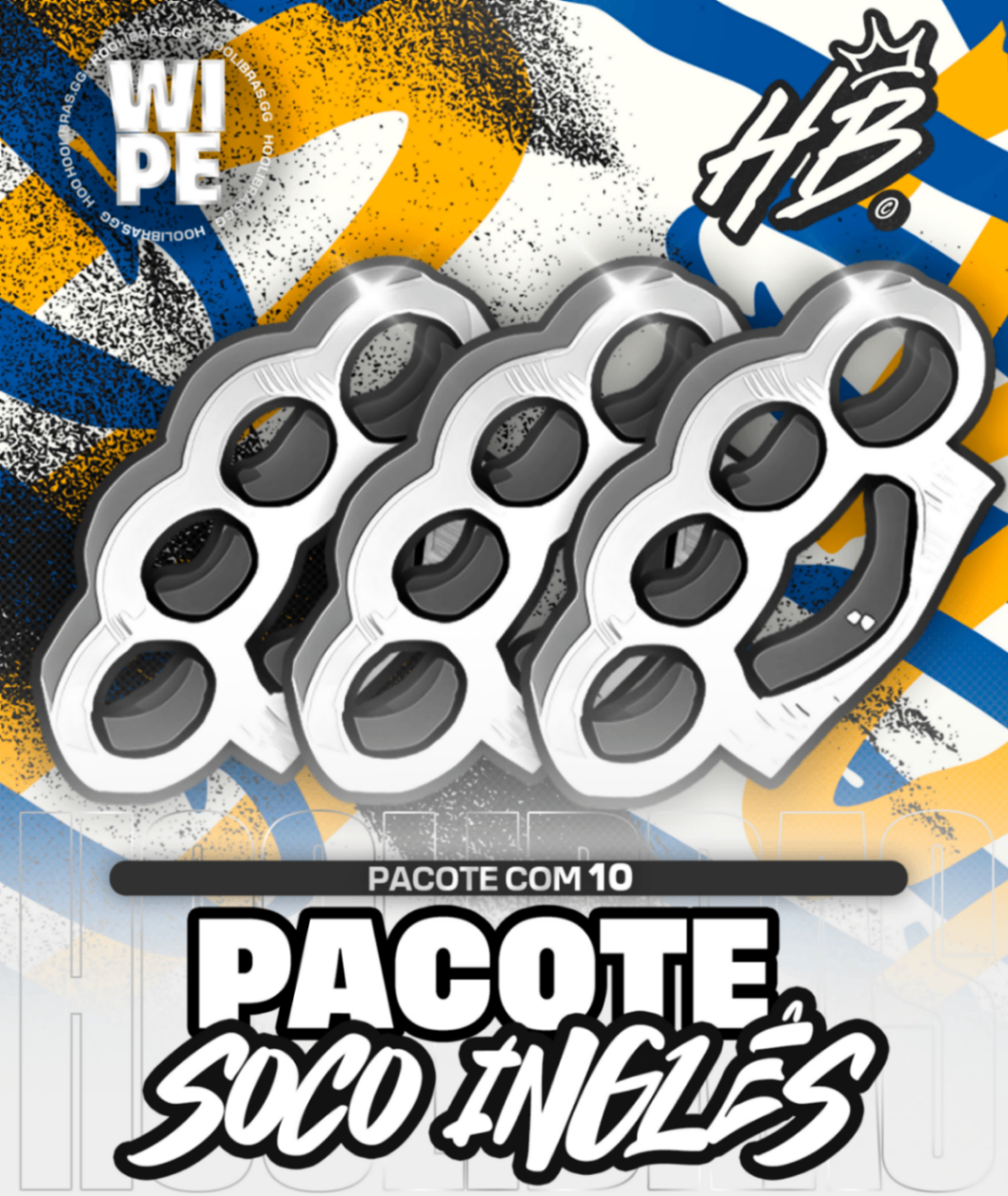 10x Soco Inglês (Wipe)